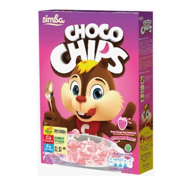 

2 PCS Simba Choco Chips Strawberry 150g