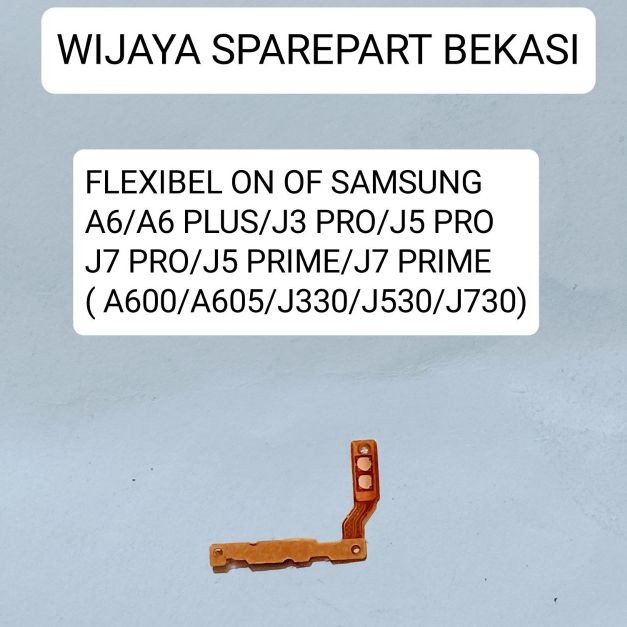 FLEXIBEL ON/OFF SAMSUNG J7 PRO/J7 PRIME/J5 PRIME/A6+/A6