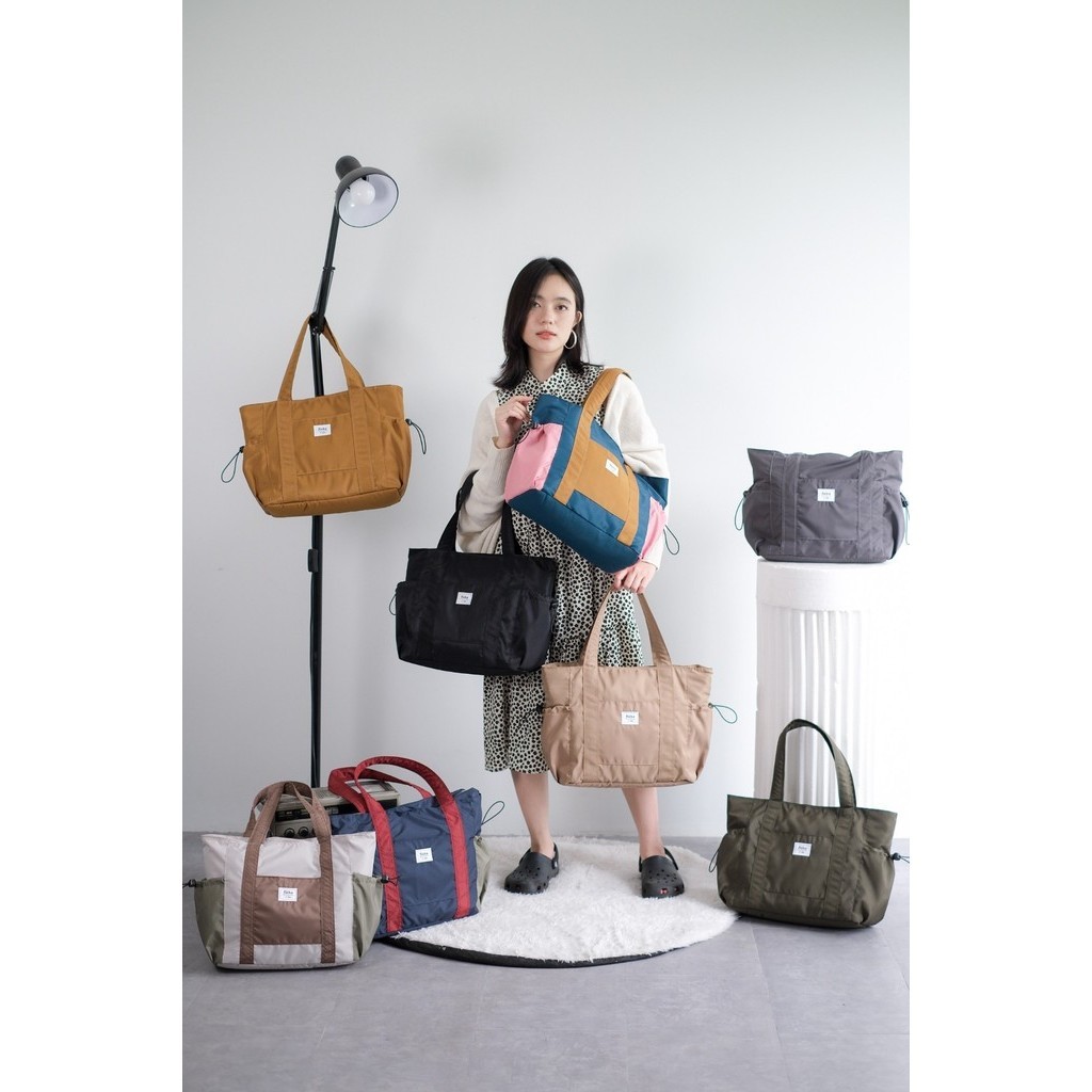 FLICKA - ZOEY TOTE BAG SHOULDER TOTE BAG ANTI AIR ORI FLICKABAG VINTAGE SPORTY STYLE