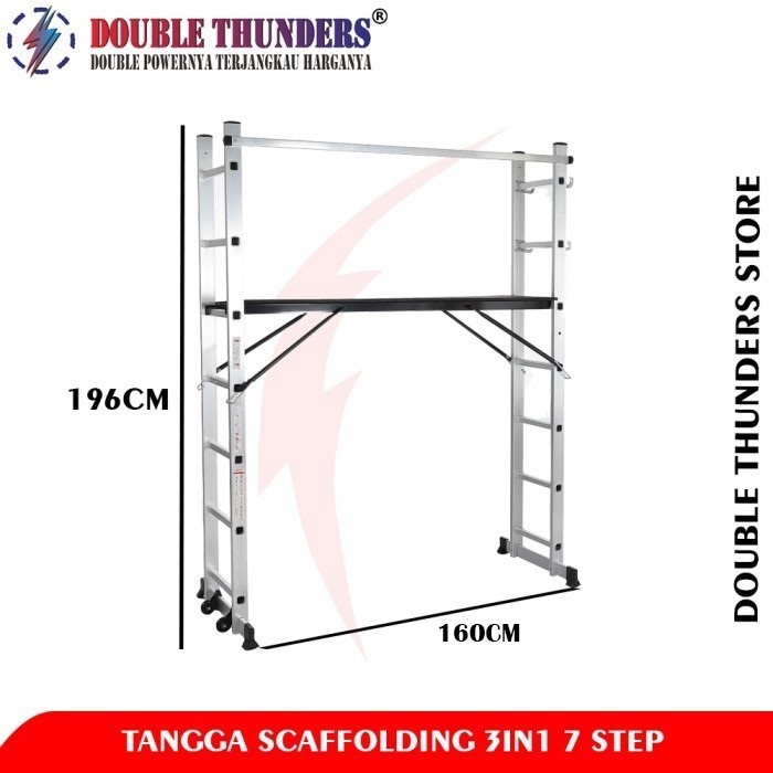 DT TSL1017 Tangga Scaffolding / Scaffolding Ladder 7 Step