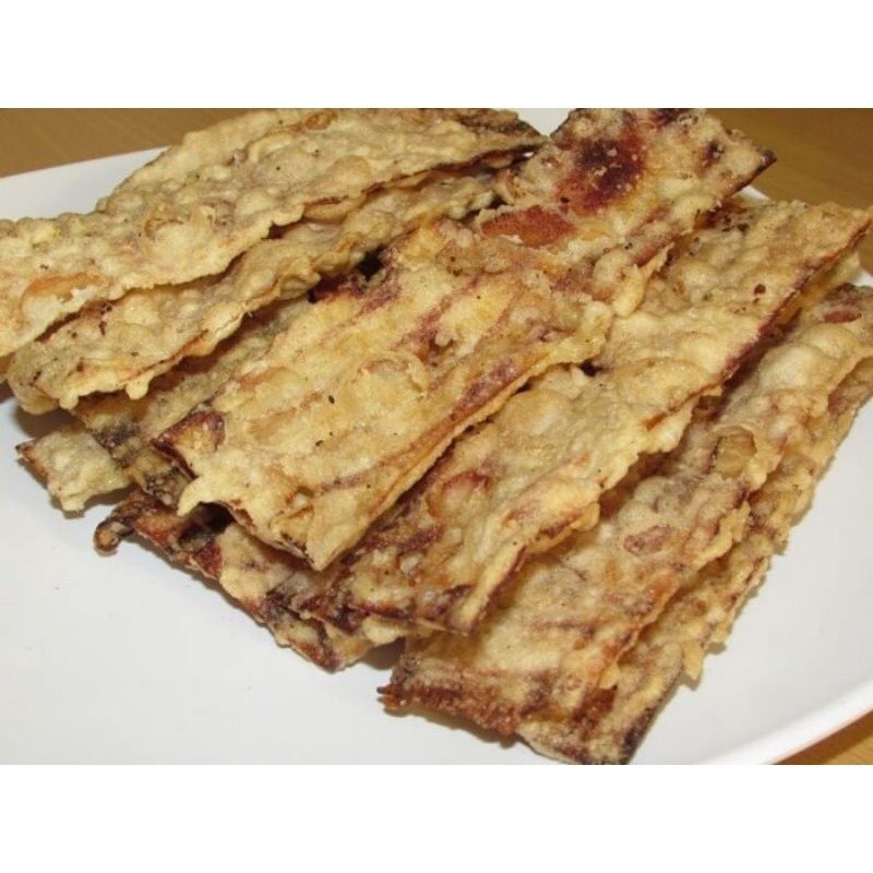 

KERIPIK SALE LIDAH/SALEH PANJANG GORENG KRISPI 1KG CEMILAN KILOAN | SNACK LEZAT DEPOK