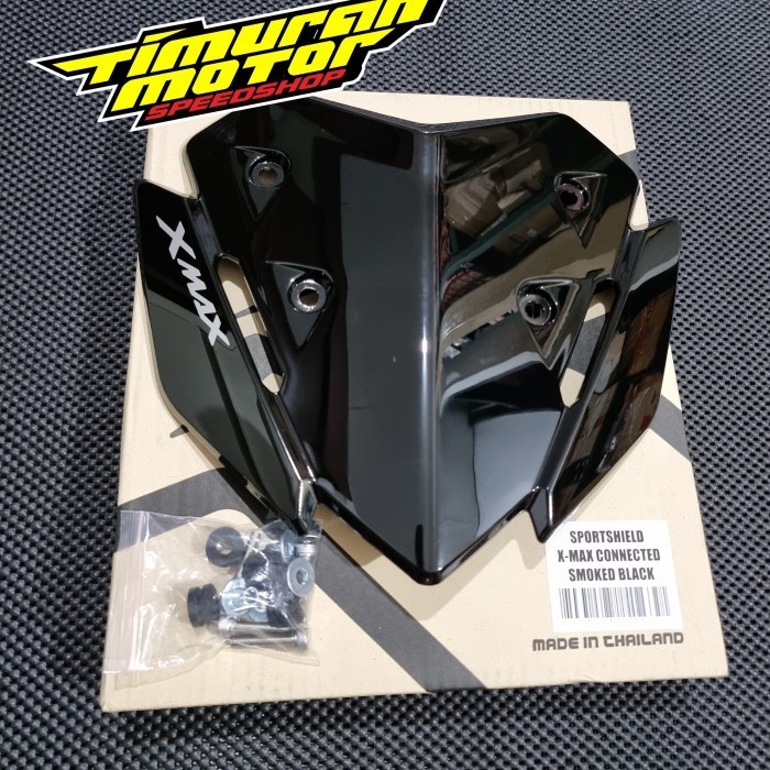 READY VISOR SPORTSHIELD XMAX 250 SMOKED BLACK ORIGINAL