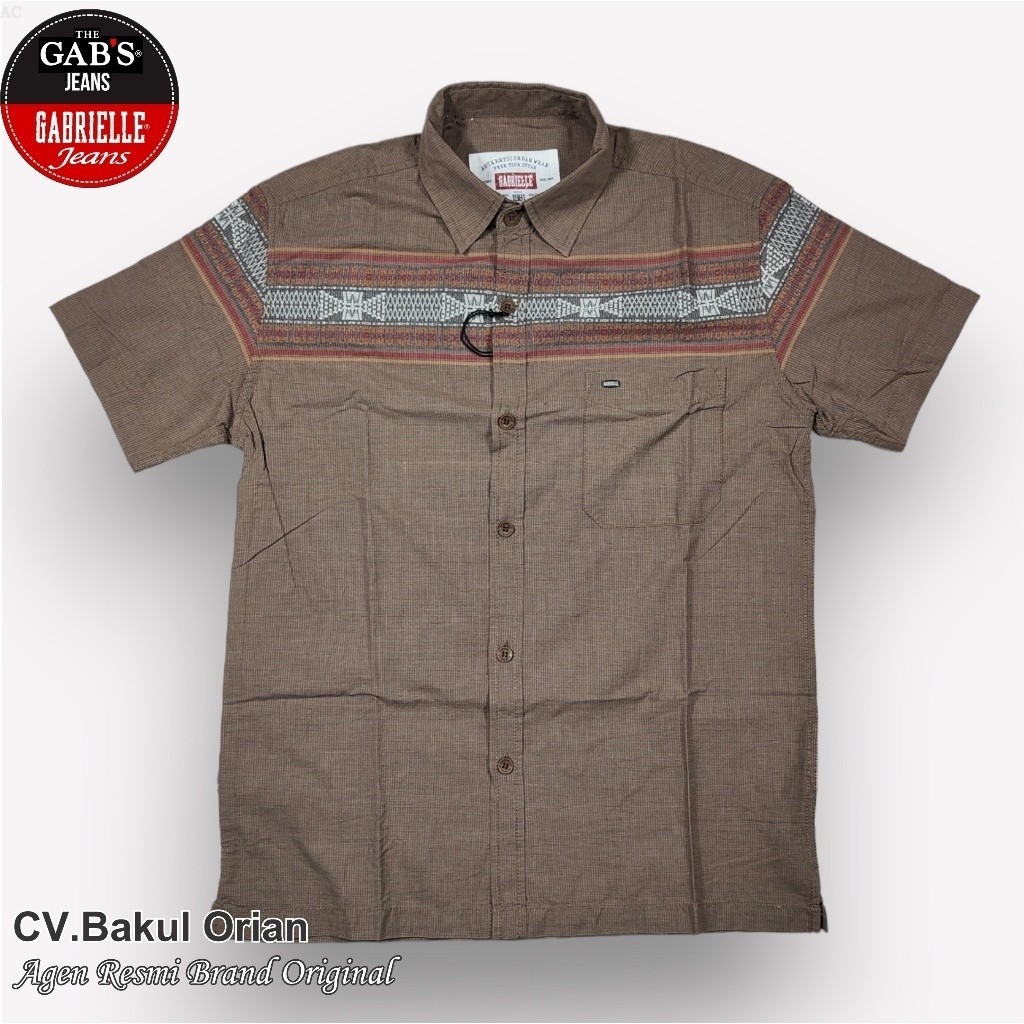 GABRIELLE Kemeja Pria Baju Cowok Gab's Gabrielle GBL Original - GB02360