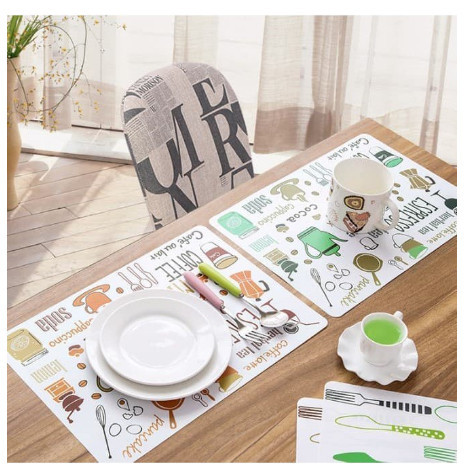 TATAKAN PIRING LUCU MEJA MAKAN TATAKAN ANTI PANAS ALAS MEJA MAKAN ANTI AIR