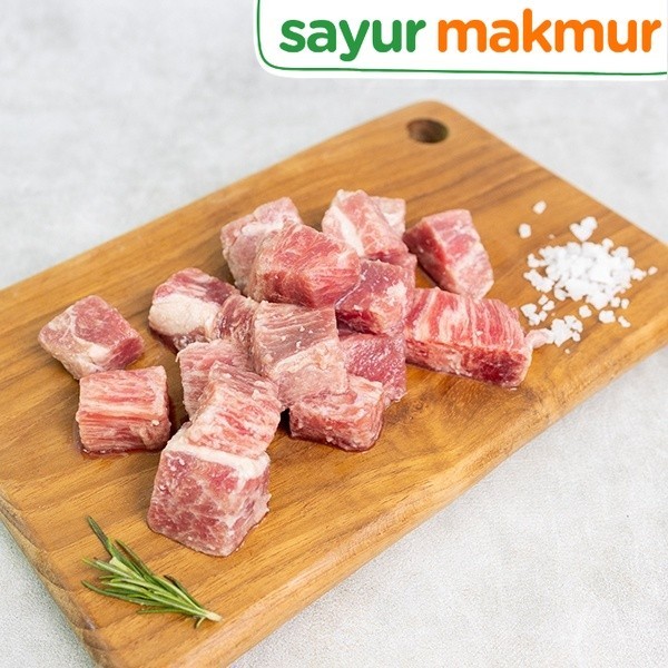 

Fadagi Saikoro Beef Meltique Cube 2x2 250 gram Sayurmakmur