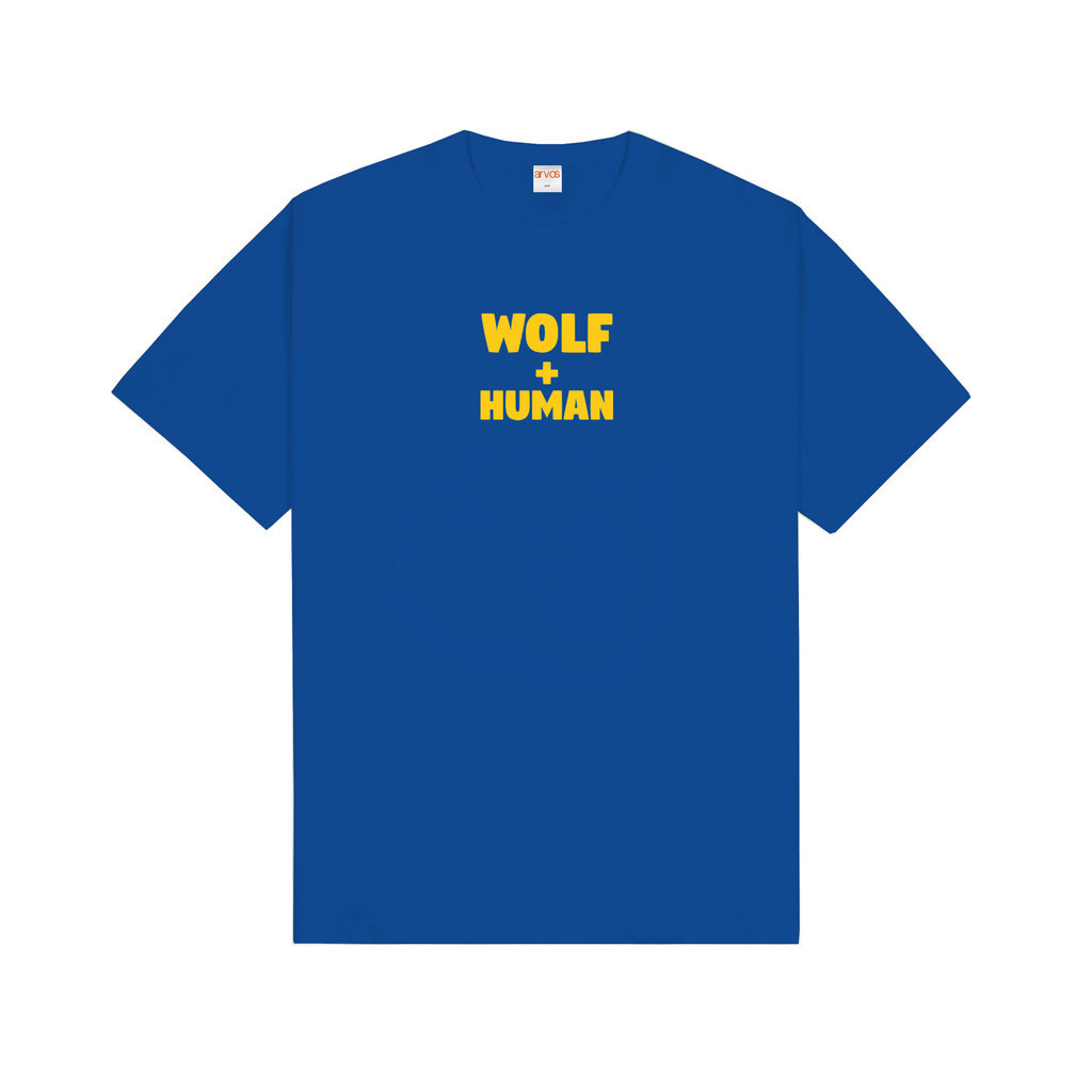 Arvos - Wolf Heavyweight Tee Blue Benhur / Kaos Pria Unisex Biru Benhur