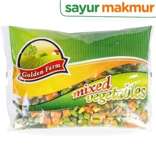 

Golden Farm Mixed Vegetables 500 gram Sayurmakmur