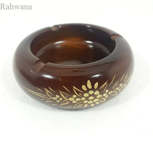 

Asbak kayu jati ukir cukit bentuk donat unik murah