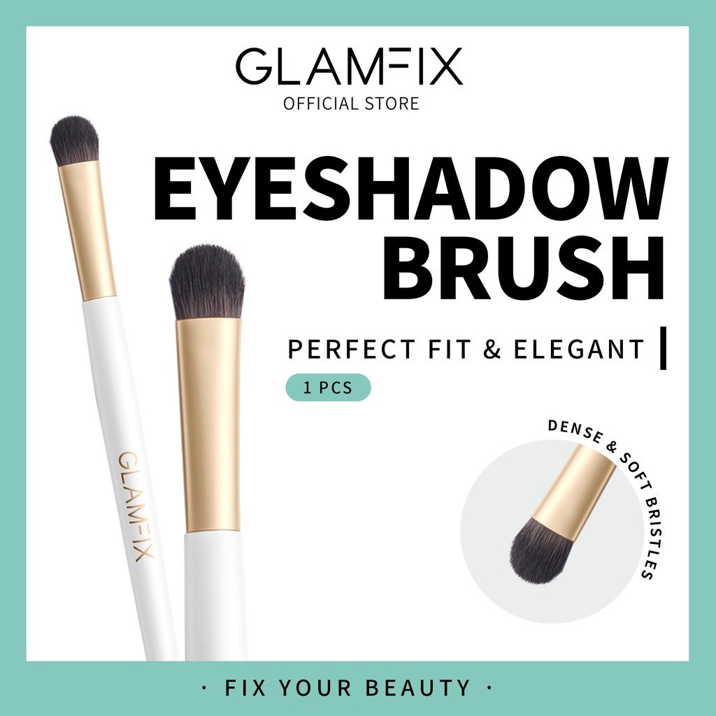 Glam Fix Fancy Eyeshadow Brush, Flawless Eyeshadow Brush, Eyeshadow Blanding brush, Highliter Brush,