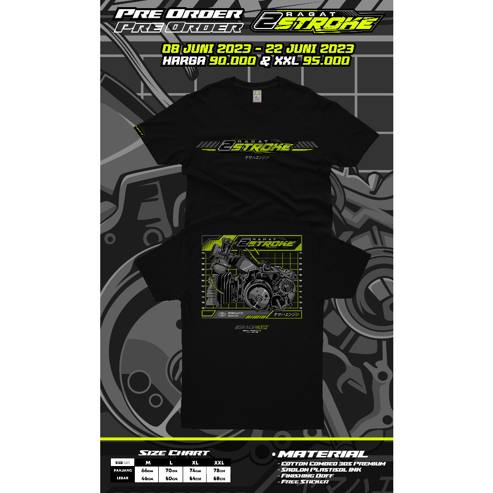 kaos 2stroke kaos ragat 2stroke kaos 2tak indonesia kaos team 2tak lovers terbaru