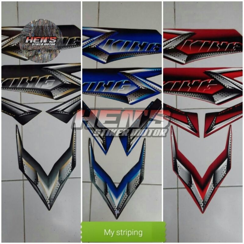 STIKER RX KING 2008