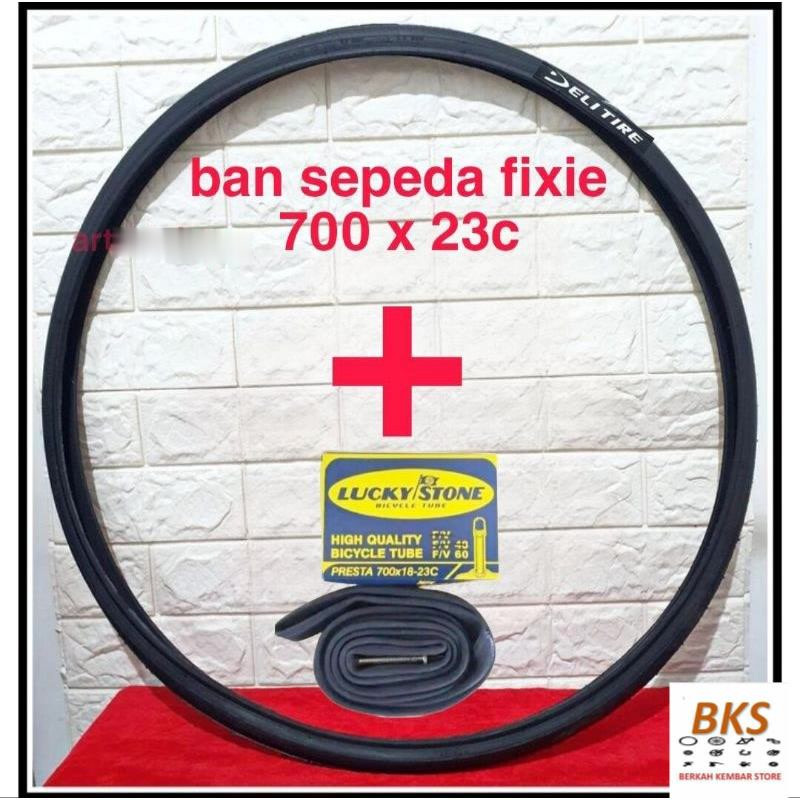ban luar dalam sepeda fixie 700 x 23c