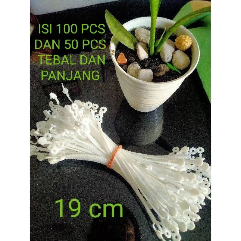 

TALI PLINTIR / TALI PLASTIK /tali jinjing snack 19cm grade A isi 100 pcs