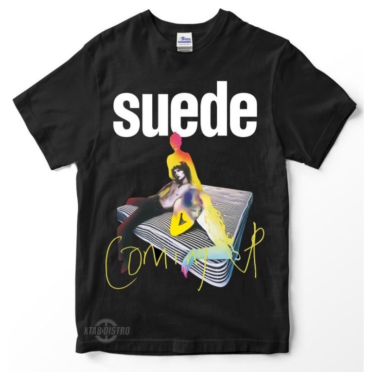 kaos SUEDE Coming up Premium tshirt suede kaos band suede britpop the cure blur smashing pumpkins oa