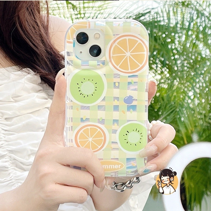 kotak-kotak hijau case IPhone 6s 7 8 Plus XR XS Max 11 Pro Max 12 Pro Max 13 Pro Max 14 Pro Max 15 P