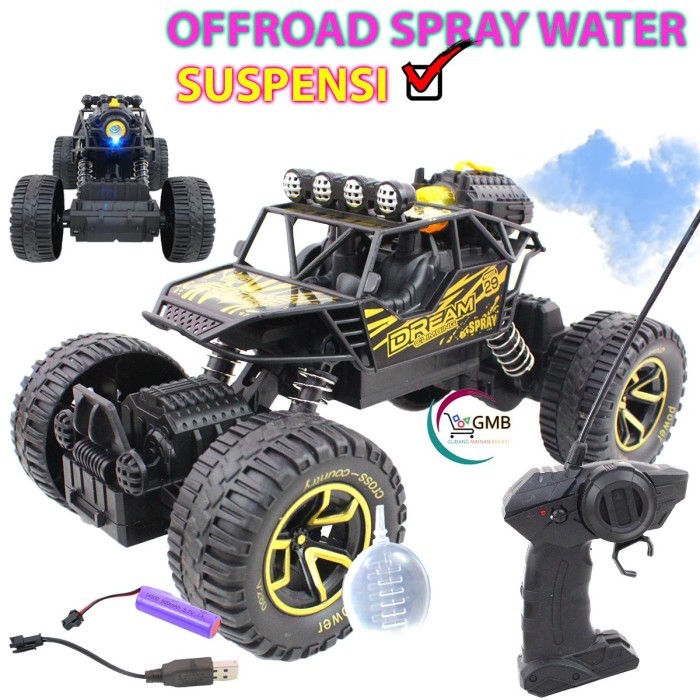 MAINAN ANAK MOBIL RC NITRO SPRAY PR-17732 MOBIL REMOTE OFFROAD