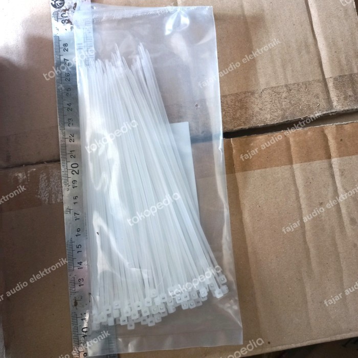 cable ties kabel tis tali krek 15x2.5mm 15cm 2.5mm 150mm 150 plastik Fajar elektro 2