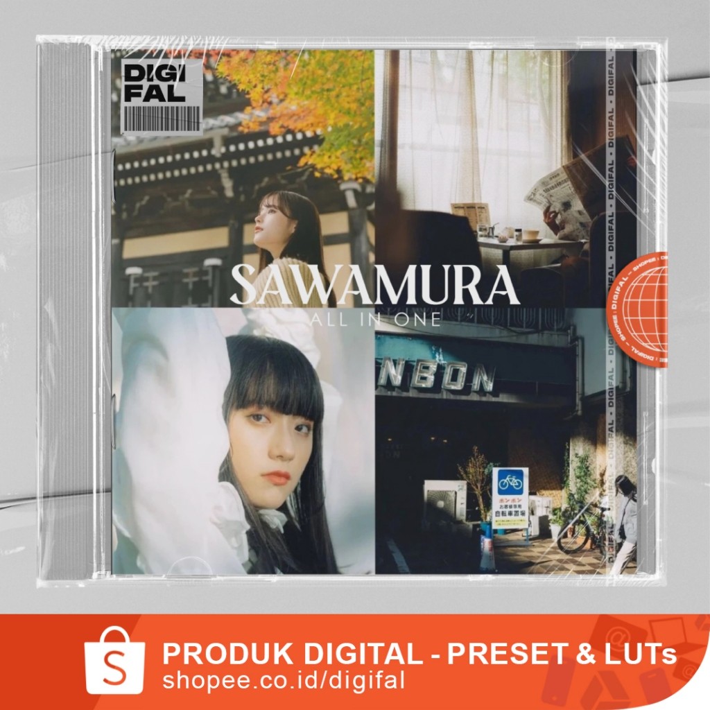 SAWAMURA ALL IN ONE LIGHTROOM PRESETS & LUTS (MOBILE & DESKTOP)