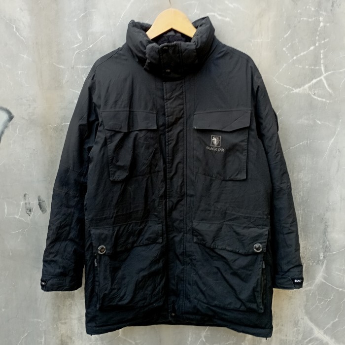 jaket bulang blackyak bulu angsa goretex outdoor second