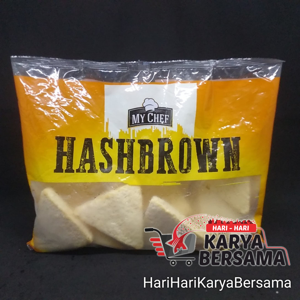 

FROZEN FOOD MY CHEF HASHBROWN OLAHAN KENTANG BEKU 1KG