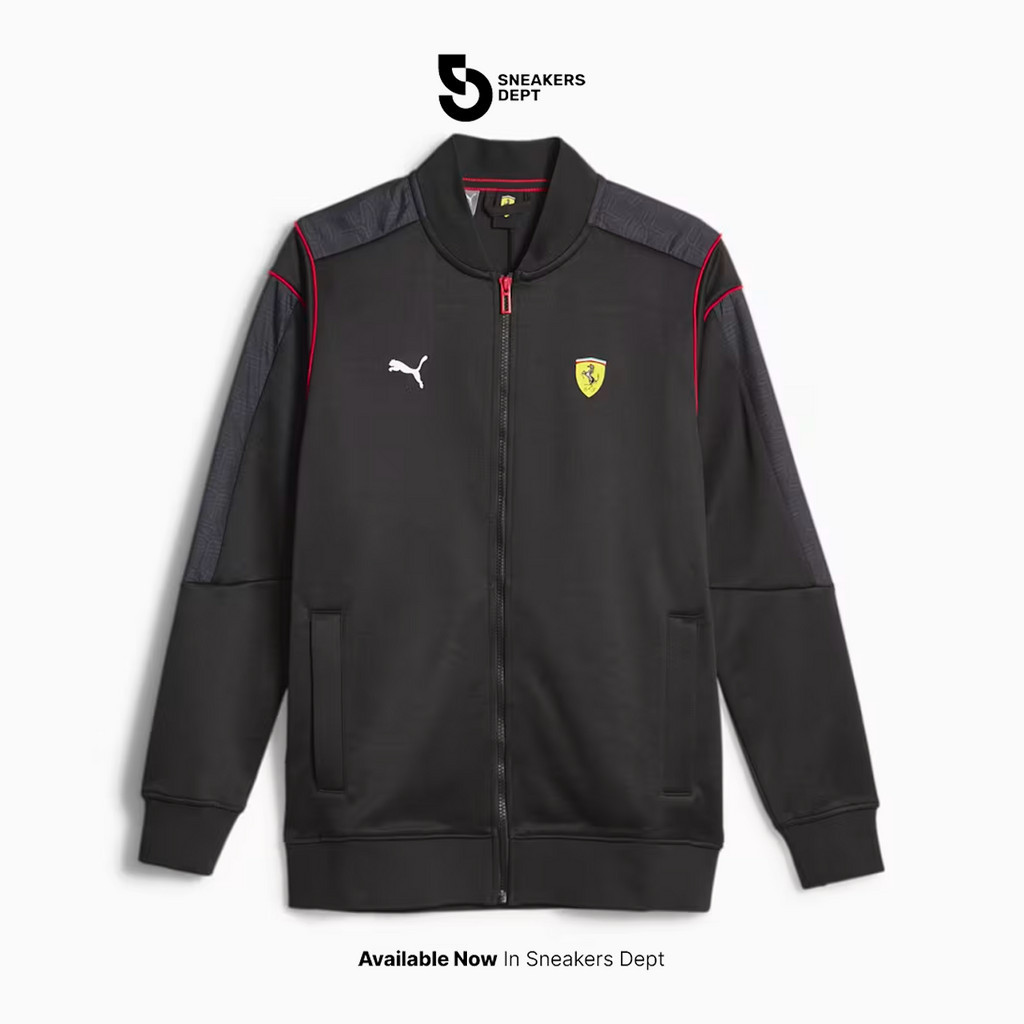 PUMA Jaket Track Pria FERRARI RACE MT7 TRACK JACKET 62093601 ORIGINAL