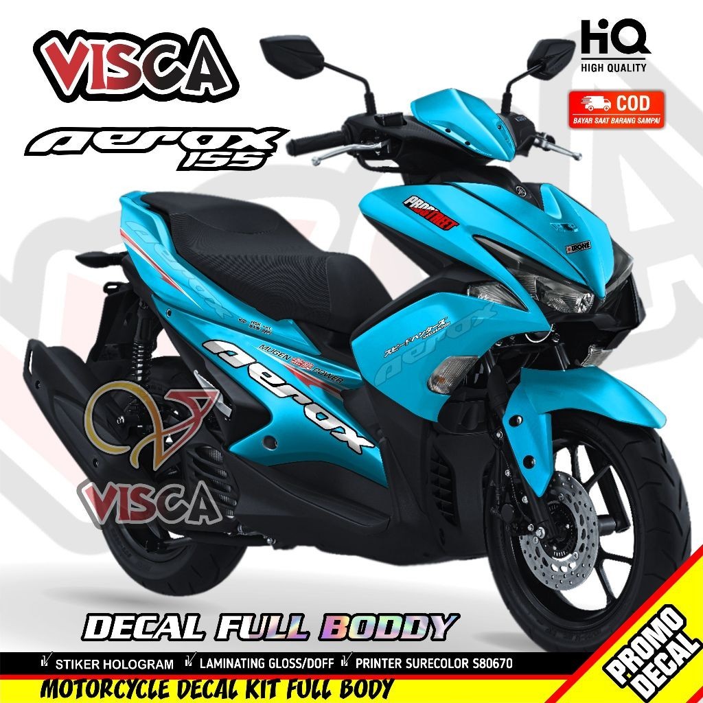 Decal Aerox 155 Old Full Body Stiker Aerox 155 Old Keren Striping Aerox 155 Old Variasi Decal Hologr