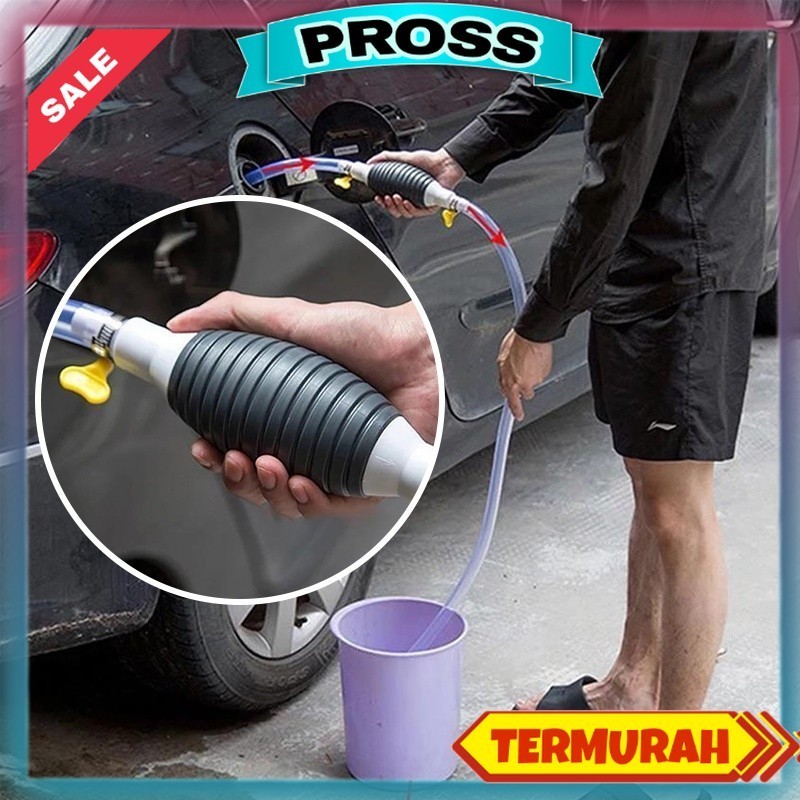 Pompa Tangan Transfer Oli Bensin Mobil Oil Extractor 1M - NC02