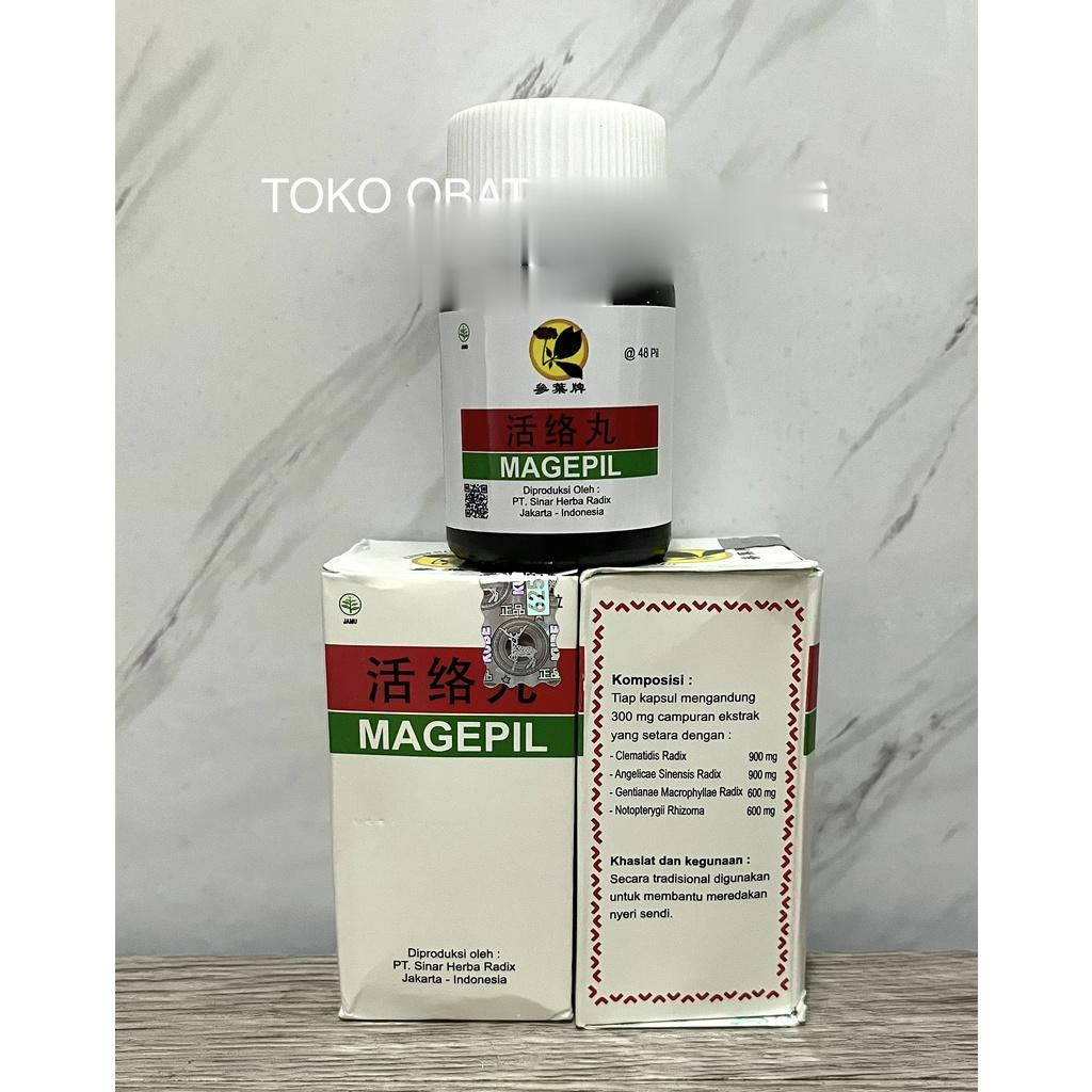 MAGEPIL 48 PIL HUO LO WAN REMATIK NYERI SENDI HUO LUO WAN HUOLOWAN HOLOWAN HO LO WAN