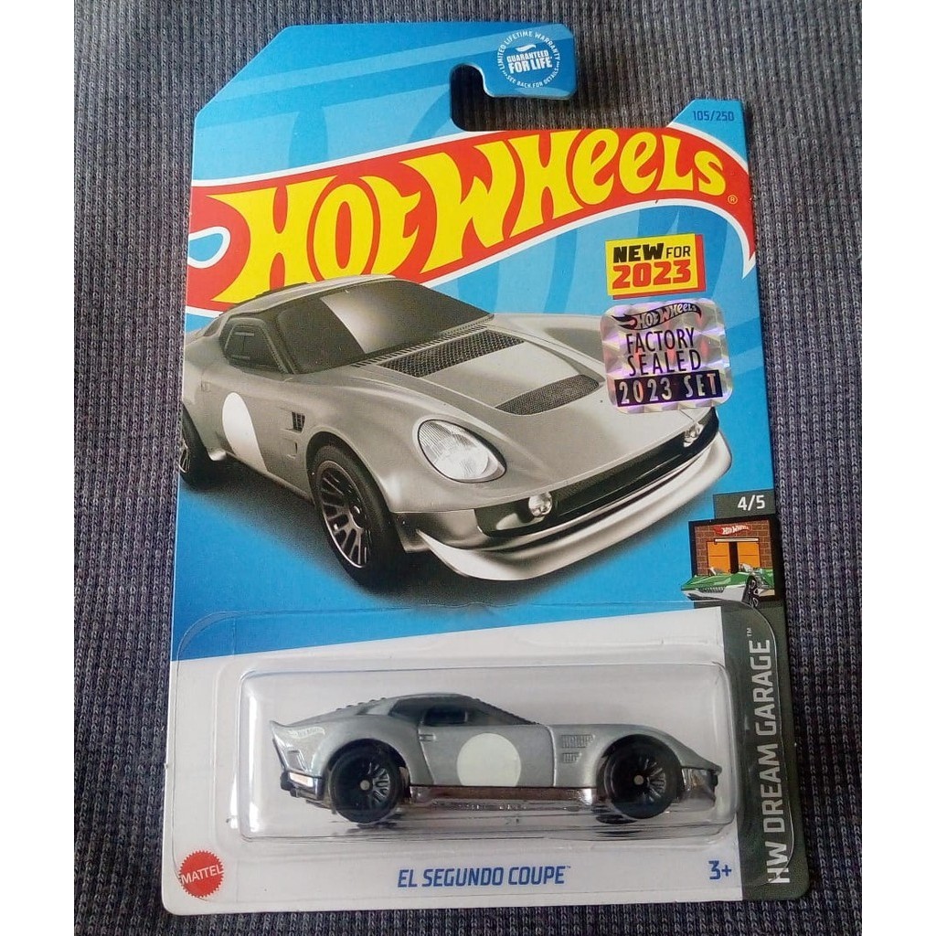 Hot Wheels  - El Segundo Coupe HW Dream Garage Factory Sealed Silver