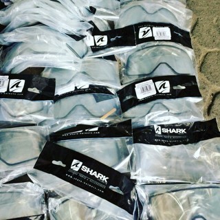 Mrynt VISOR SHARK RAW CLEAR