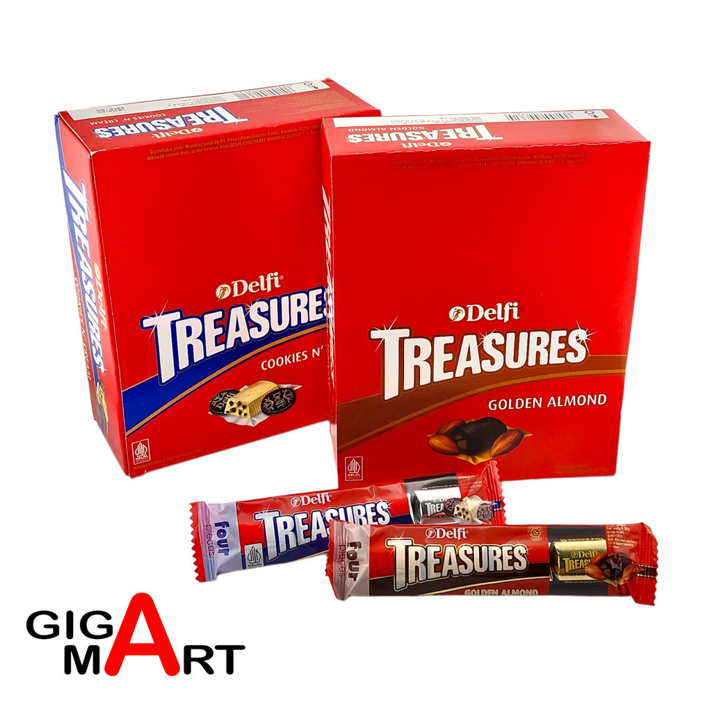 

Delfi Treasures BOX - Netto 24 bks x 36 gr