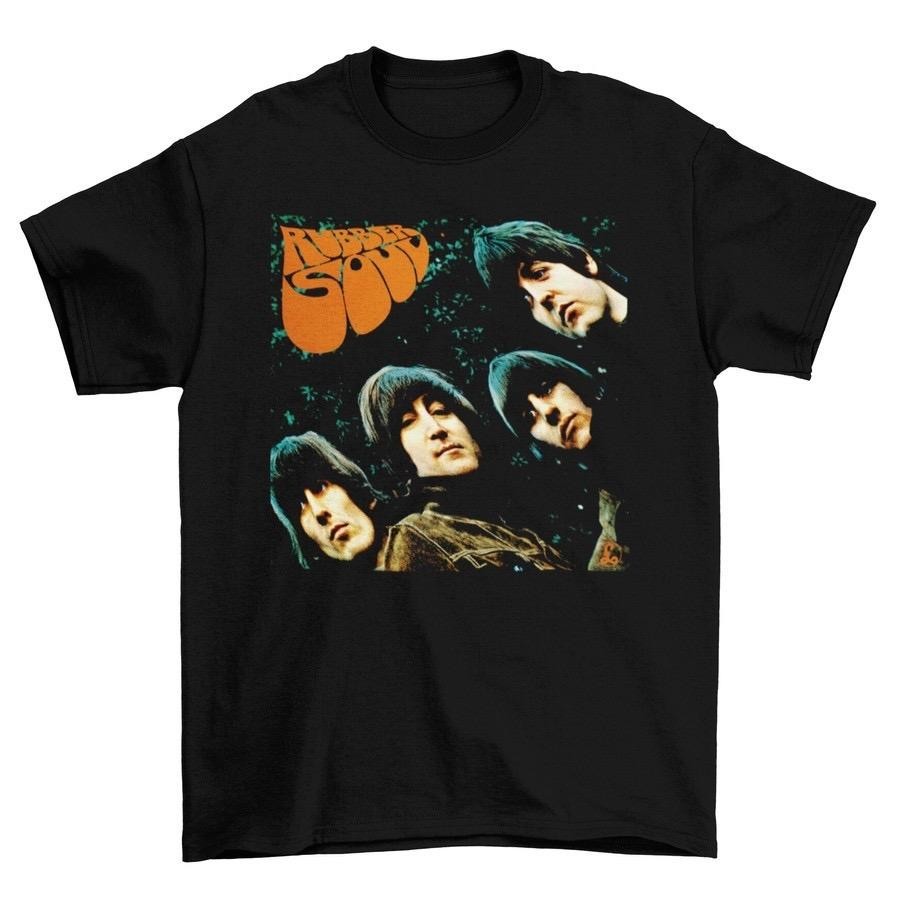 ￼Kaos Band Pria  The Beatles Rubber Soul