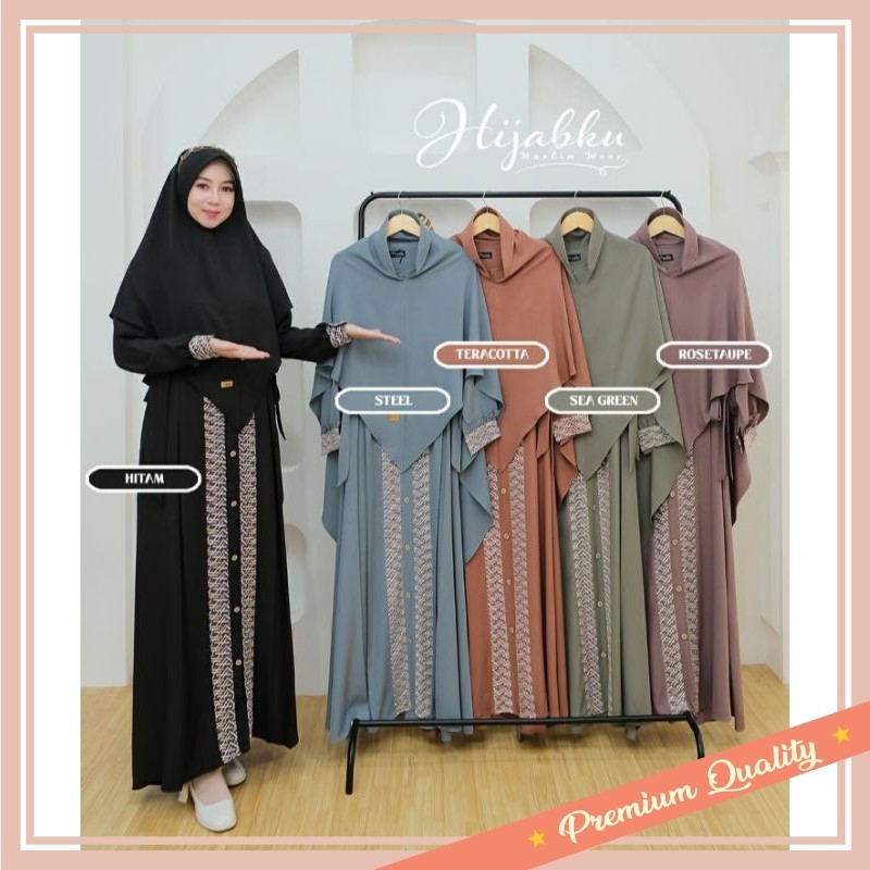 Gamis Kekinian Remaja Anak Dewasa Murah Keren / GAMIS SET SYAR'I DEVIA By HIJABKU,GAMIS SET SYAR'I P