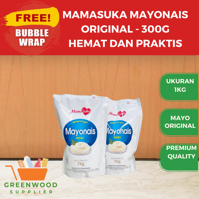 

Mamasuka Mayonaise Original /Ori Mayo - 1KG