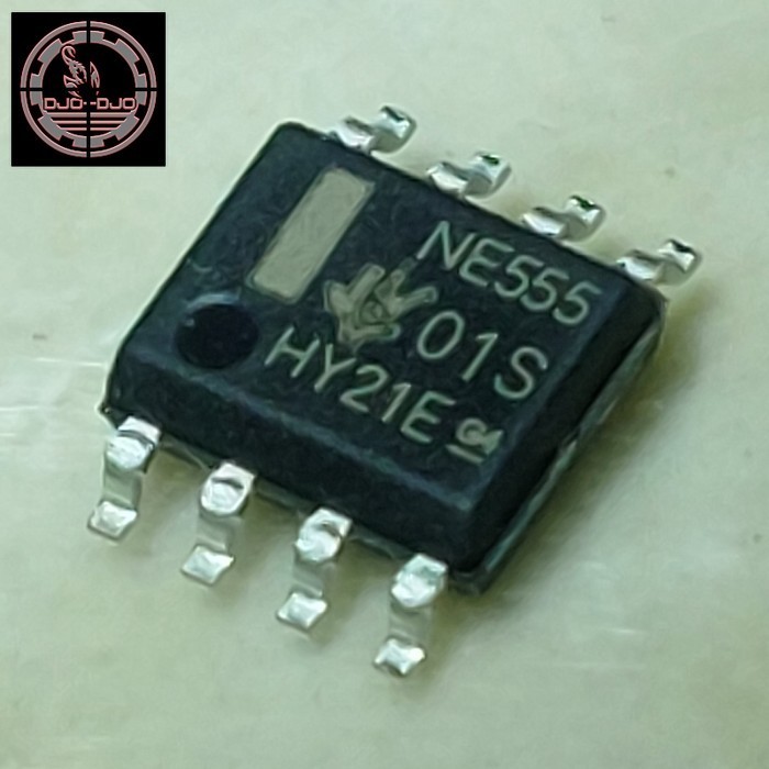 NE555 SMD Sop-8 NE 555 NE555D IC NE555DR Modul Timer Precision 4.5V