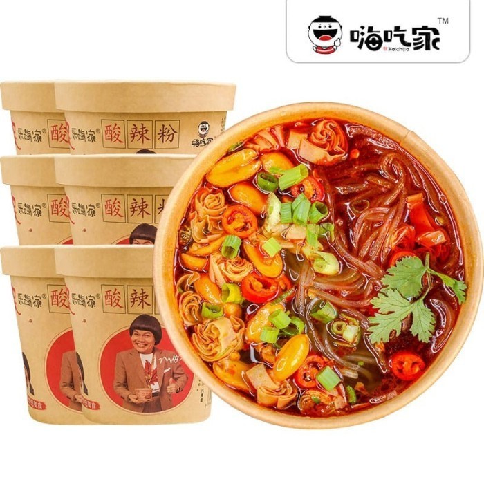 

Mie Instant Cina Hai Chi Jia Suan La Fen Mala Sour Spicy 143g