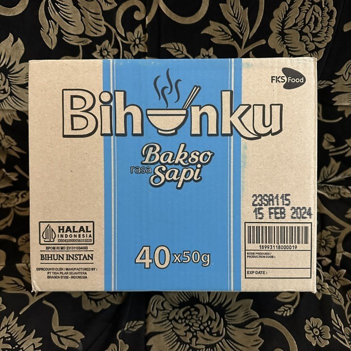 

BIHUNKU Rasa Bakso Sapi | 1 Dus Isi 40 Pcs | Bihun Instan