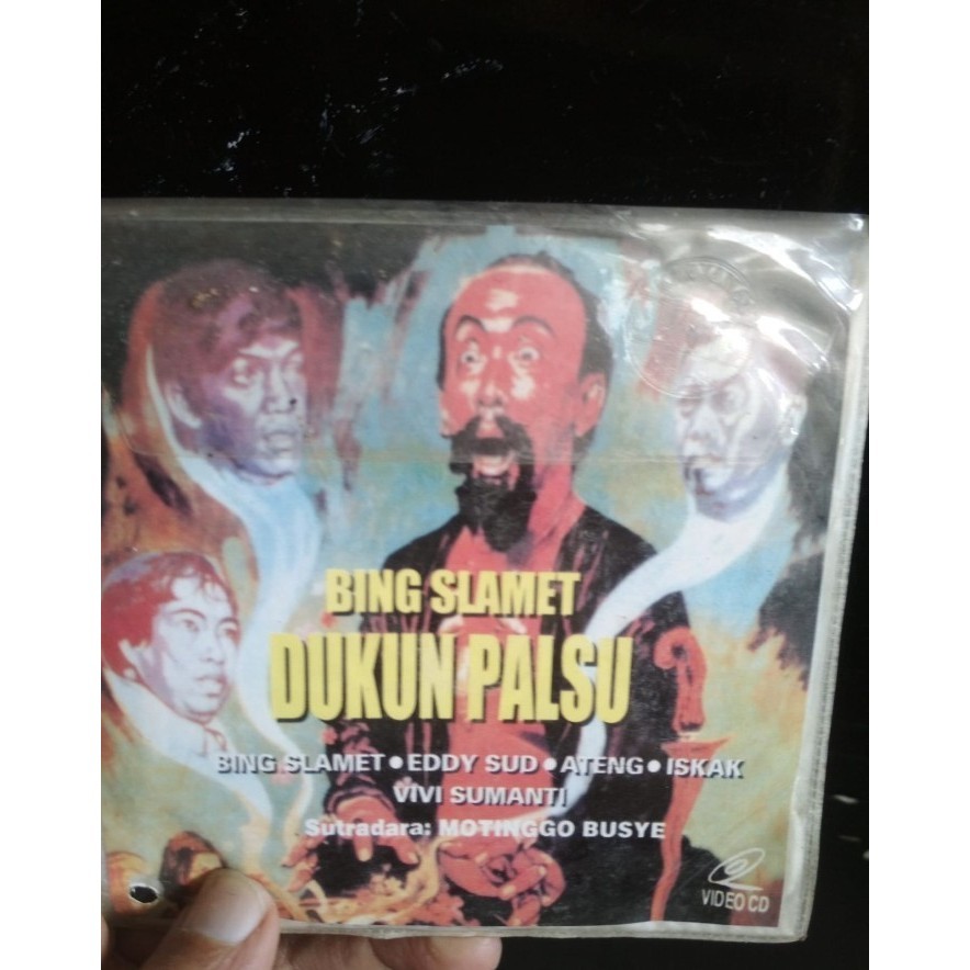 VCD ORIGINAL BING SLAMET DUKUN PALSU SIBUK FILM INDONESIA JADUL