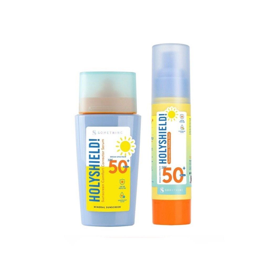 SOMETHINC EFFORTLESS TOUCH UP (Sunscreen Serum + Sunscreen Mist) BUNDLE