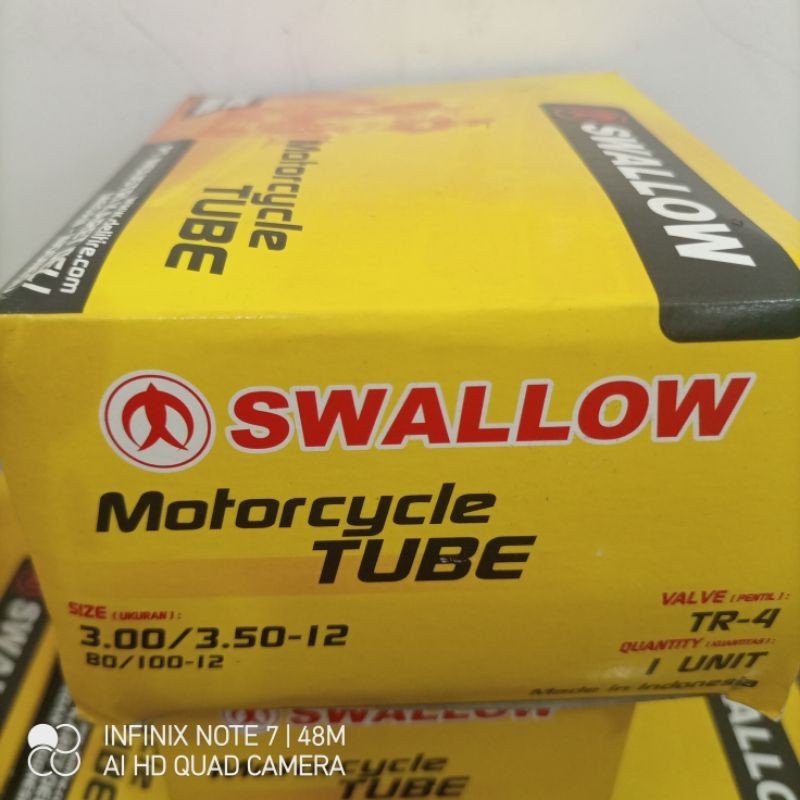 ban dalam 300/350-12 swallow velg 12