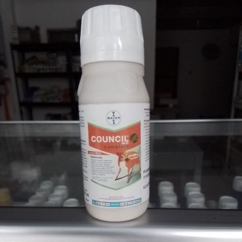 Herbisida Sistemik COUNCIL COMPLETE 300 SC untuk Gulma Pada Pertumbuhan Padi TABELA atau TAPIN 100ml