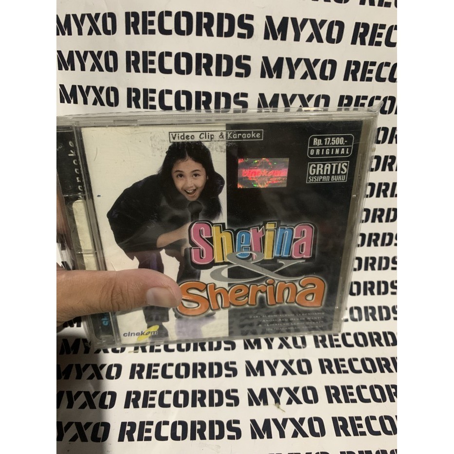 VCD ORIGINAL KARAOKE SHERINA OST PETUALANGAN SHERINA WITH VIDEO CLIP