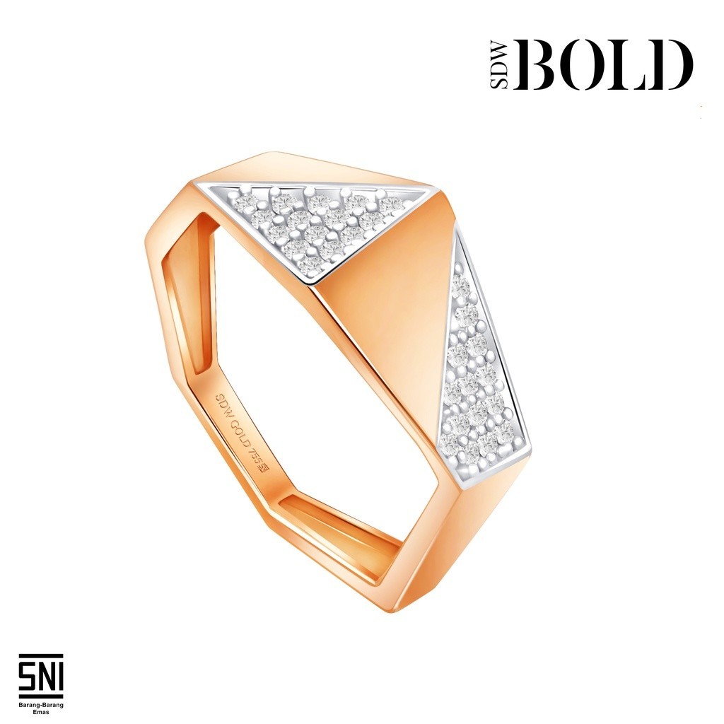 Cincin Sandra Dewi Gold Bold Colletions RI221370