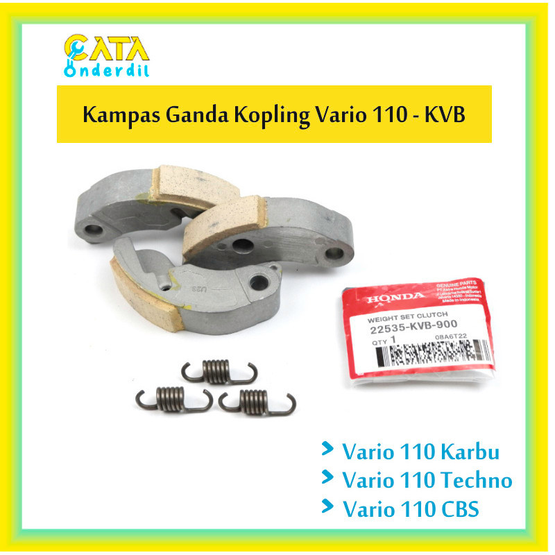 Kampas ganda vario 110 KVB Kampas ganda kopling vario 110 KVB