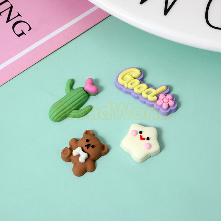 Sticker 3D 4pcs Botol Minum Viral Karakter / Sticker 3D Botol / Aksesoris Botol Sticker Timbul /