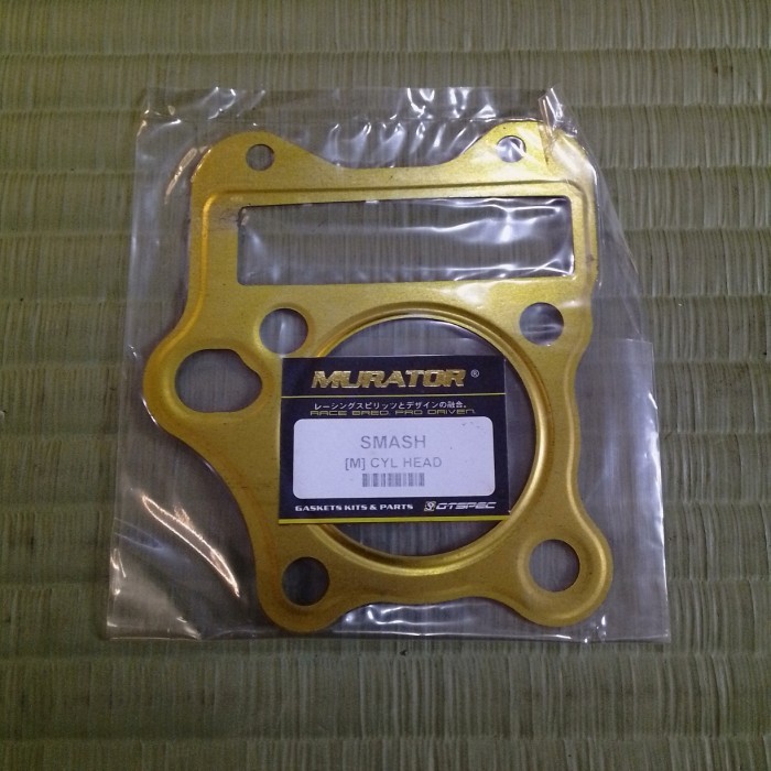 Paking gasket Head cylinder head bagian atas cylinder block head SUZUKI SMASH / AXELO