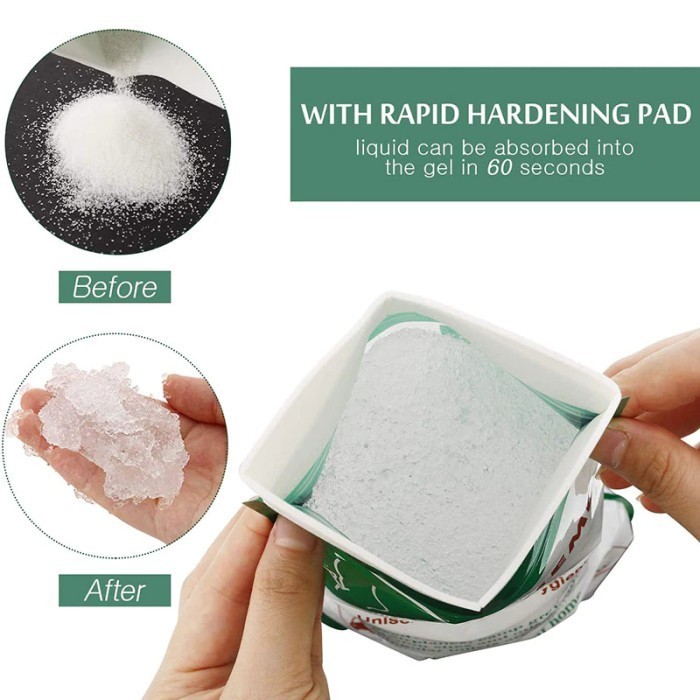 Travel Mini Toilet Emergency / Kantong Urine 600cc / Urinal Travel Bag