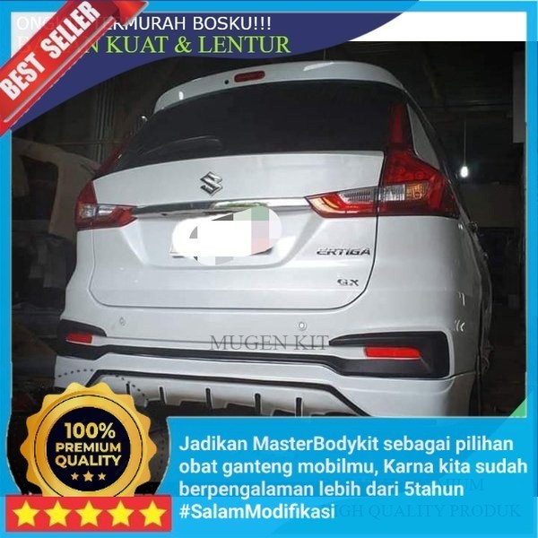 BODY KIT BODYKIT SUZUKI ERTIGA 2018 2019 SPORTY Grade A Kuat-Tebal-Lentur Original
