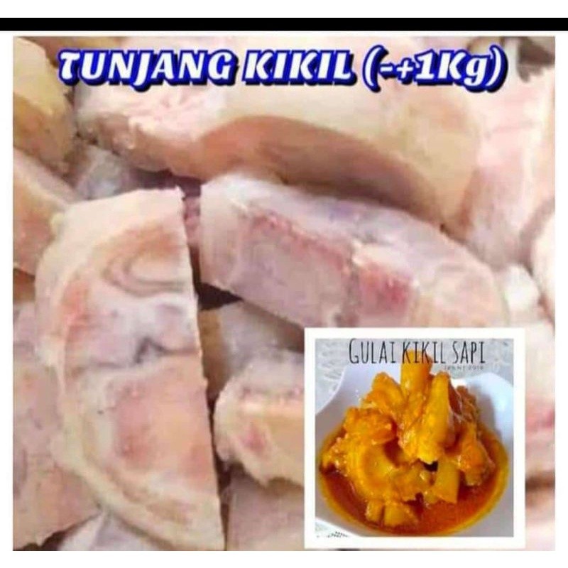 

Tunjang / kikil sapi 1kg HALAL