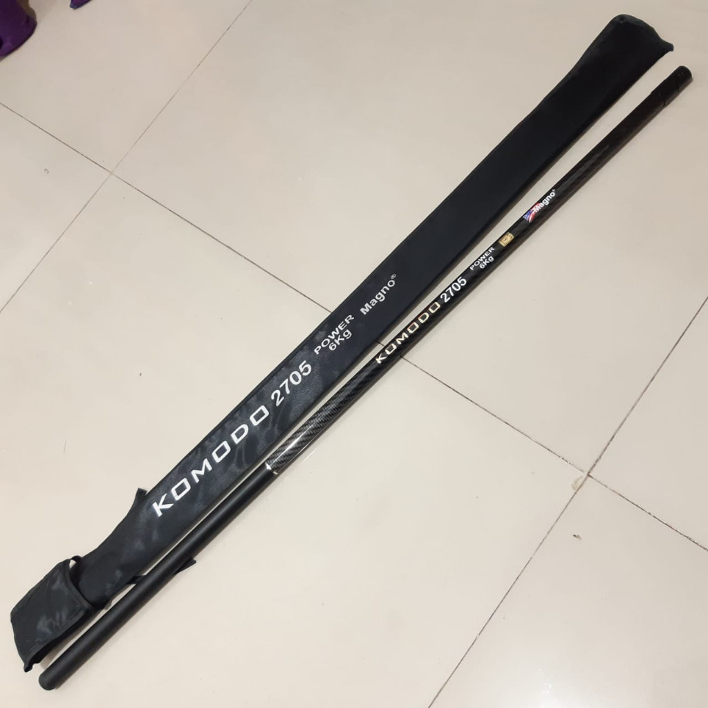 Joran Tegek Pole Magno Blood KOMODO 2705 3606 4507 Kaku Stik tegek Murah Free Packing Pipa PVC - PP